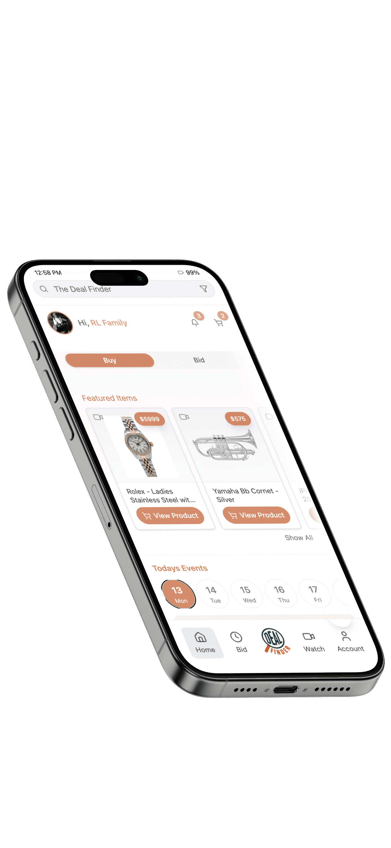 Deal Finder Mobile App